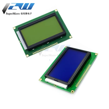 128x64 LCD dot module, 5V ecran albastru, 12864 LCD cu iluminare din spate, ST7920 port paralel, LCD12864 pentru arduino