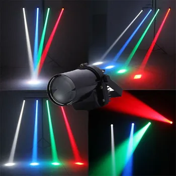 5W Super-Luminos LED-uri cu Fascicul Pinspot Lumina Disco Bile Oglindă Efect de Reflector Lumina pentru KTV DJ Petrecere, Petrecere de Nunta Etapa Lumina