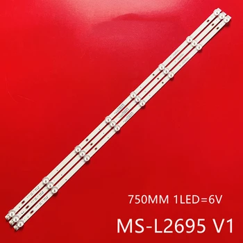 750mm LED Backlight bar de striptease de 8 lampă pentru MS-L2695 V1 ECON EX-40FS001B Rca Rtv4019sm 6V/LED LC-40Q3000U 40DFS69 LC-40Q5020U