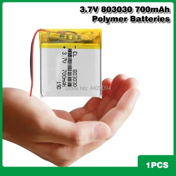 803030 700mAh Li-ion Polimer Baterie Înlocuire Mobil De Jucărie GPS MP3 MP4 PDA Smart Watch 3.7 v Li-polimer Baterie cu Litiu