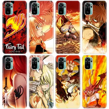 Anime Manga Fairy Tail Silicon Telefon Caz pentru Xiaomi Redmi Note 10 9 Pro Max 10 9 8T 8 8A 9 9A 9C NFC 9T 7 husă Moale