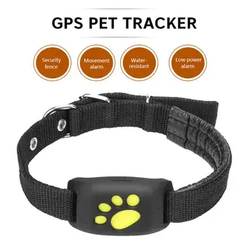 Câine de companie Pisica Mini GPS Tracker Anti-a Pierdut GSM/GPRS Finder Wireless Poziționare Localizare Alarma rezistent la apa Guler pentru Câini de Companie Gps