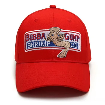 Design de moda pălărie 1994 BUBBA GUMP SHRIMP șapcă de Baseball pentru bărbați Sport femei pălării de Vară Cap Brodate casual Pălărie Forrest Gump capace