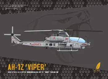 Dreammodel DM720012 1/72 USMC ELICOPTERE de ATAC AH-1Z 'VIPER'