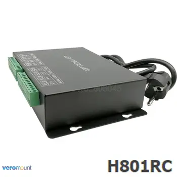 H801RC 8 porturi Sclav LED Pixel Controller de Lucru cu Calculatorul de Rețea sau Marster Controller (H803TV sau H803TC) Conduce 8192 Pixeli