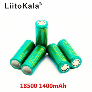 LiitoKala Lii-14A 18500 1400 Baterie reîncărcabilă 18500 baterie 3.7 V Pentru lashlight en-Gros de Siguranță, Li-Ion