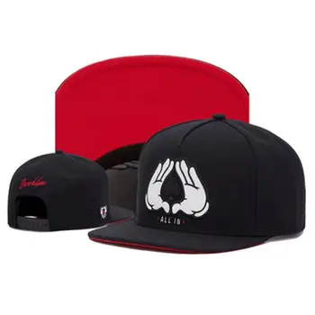 Moda TOT ÎN broderie șapcă de baseball Brooklyn negru de bumbac hip hop snapback hat pentru barbati femei adulte casual în aer liber capac os