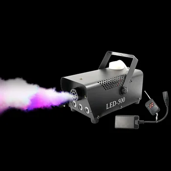 Noua Telecomanda LED 500W mașină de fum RGB de culoare Amestecat ceață aparat de fum profesional ejector etapă echipamente LED fogger