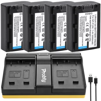 NP-FV50 Baterie si Incarcator Pentru Sony DCR-SR68 SR88 SX44 SX63 SX65 DCR-SR68 HDR-HC9 HDR-XR150 HDR-XR160 HDR-XR260V HDR-XR350