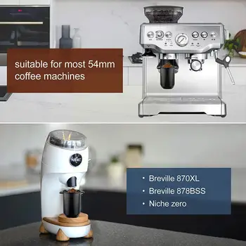 Pentru Breville Oțel Cafea, Dozatoare de Pulbere Alimentator Pentru 54mm Breville 870/878/880 Mașină de Espresso Dozatoare 1 buc D2Z6
