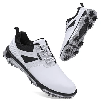 Profesional Pantofi de Golf pentru Barbati Confortabil în aer liber Spikeless Golf de Formare Adidași pentru Bărbați