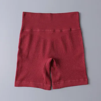 Talie mare Sport Yoga pantaloni Scurți pentru Femei Îmbrăcăminte pentru Pețiol fără Sudură Pantaloni de Antrenament de Funcționare Femei Jambiere Pantaloni Sport