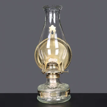 Urss Retro Lampă cu kerosen de Sticlă Lantern Rurale Nostalgie de modă Veche, fără Fum de Ulei Lumină Desktop Acasă Cămin Decora
