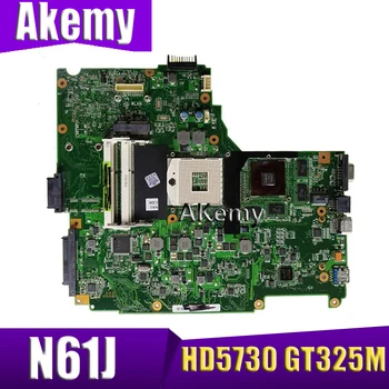 XinKaidi N61J Notebook placa de baza HD5730 GT325M Suport Intel CPU Pentru Asus N61J N61JA N61JQ N61JV Laptop placa de baza placa de baza