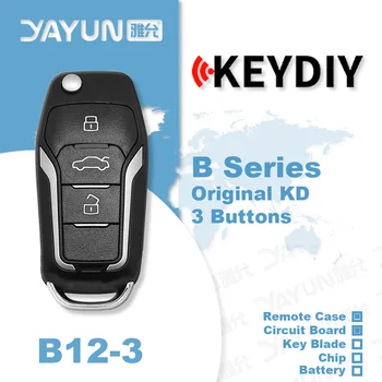 YAYUN KEYDIY KD900+/URG/X2/MAX/MINI Programator Seria B de Control de la Distanță B12-3 Butoane Universal Cheie Auto Pentru Ford Stil