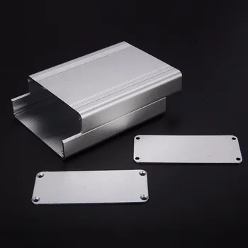 1 buc Cutie de Aluminiu Cabina de Proiect Cazul Electronice Cutie de Joncțiune Durabil DIY Locuințe Instrument Caz de Protecție Box 110*88*38mm