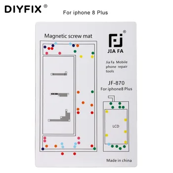 1 buc Profesionale Magnetic Șurub Mat pentru iPhone X 8 8P 7 7P 6 6 Plus 6s Ghid Șurub Pad Keeper Graficul Mat Telefon Mobil, Instrumentul de Reparare