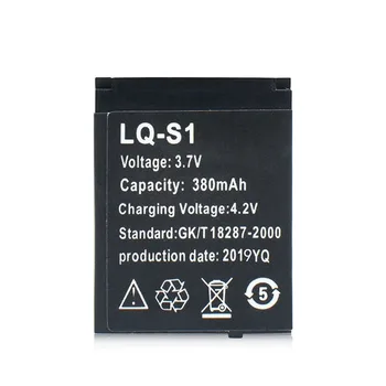 10/20/100pc LQ-S1 3.7 V 380mAh Baterie Reîncărcabilă litiu Baterie de Ceas Inteligent Pentru QW09 DZ09 W8 A1 V8 X6