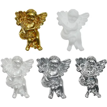 10 Buc Baroc Înger pat 3D Decoratiuni de Arta Unghiilor Farmecul Retro Ornament DIY Design Manichiura Accesorii Consumabile