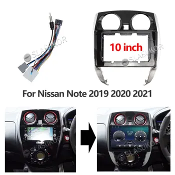 10 inch Android Radio Pentru NISSAN NOTE 2012 - 2021 (Volan pe Dreapta) Puterea Fasciculului de Cabluri stereo Auto 2din dvd Multimedia Cadru Cablu