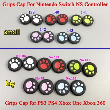 100buc Pentru Nintendo Comutator Laba Pisica cu Gheare Silicon Analog Controller Stick capac Prindere Capac pentru PS3 pentru PS4 pentru Xbox 360 O