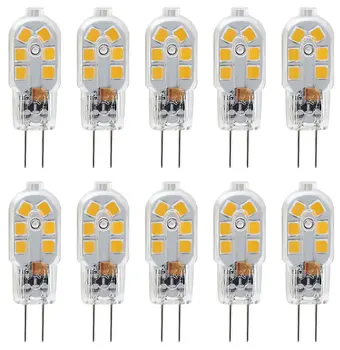 10buc 3 W LED Bi-pin Lumini 300-360 lm G4 T 12 Margele de LED-uri SMD 2835 Decorativ Alb Cald Alb Rece, Alb Natural 220-240 V 12 V