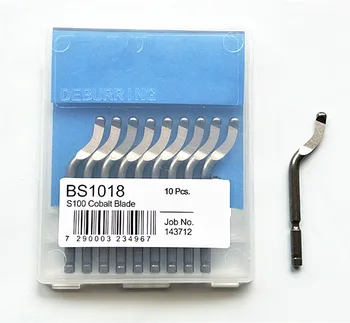 10buc BS1018 cobalt raclete din oțel inoxidabil de tăiere cuțit pentru burr lamei Cu mânerul RB1000/NG1000