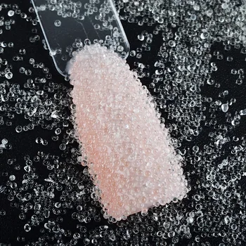 10g/Cutie Clar Mini Nail Caviar Decor Micro Glitter Margele Manichiura Nail Art Rhinstone DIY Unghii Accesorii Instrumente