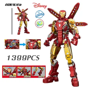 1399PCS IRONMAN MK85 Disney Minuni Legende Avengers Figura Jucărie Film Iron Man Model de Bloc Caramida Copii Jucarii Cadou Baieti