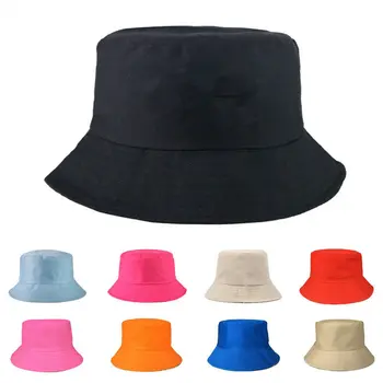 1buc Gratuit LOGO-ul Personalizat Barbati Femei Pălărie Găleată în aer liber Vânătoare Panama Pescuit Capac Pălărie Pescar Femei Harajuku Pescuit Pălării