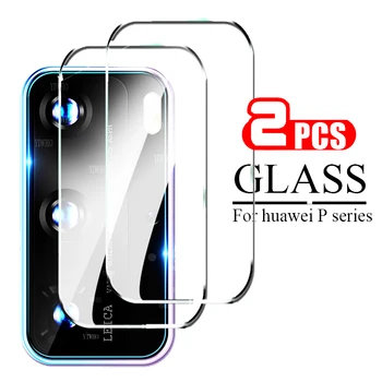 2 BUC Sticla securizata pentru Huawei P40 Pro Plus Lite E de Lentilă aparat de Fotografiat Protector P30 Pro Lite + Mate 30 5G p inteligente 2021 Temperat Înapoi de Film