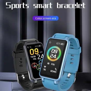 2021 C2 Plus Ceas Inteligent IP67 rezistent la apa de Fitness Apel Smartwatch Bărbați Femei Pentru IOS Android 1.14 Inch Urmărire Brățară Inteligent
