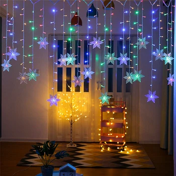 3,5 M Șir LED Lumina feerica de Vacanță de Crăciun de Decorare Nunta AC 220V Impermeabil în aer liber Lumina Ghirlanda de Lumini Decorative