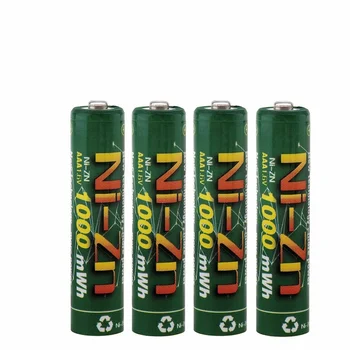 4buc/lot Ni-Zn 1.5 V 1,6 v 1000mWh aaa baterie reîncărcabilă