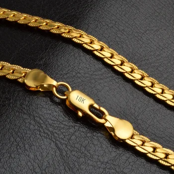 5MM Miami Cubanez Link-ul Lanț Coliere Pentru Femei 16-24 cm de Culoare de Aur Cravată Colier Moda Bijuterii Cadou