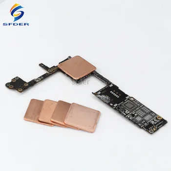 5Pcs 15*15MM 0.3 mm-2mm Laptop Cupru Placa de Tablă Strip Shim Pad Termic Radiator Foaie Pentru GPU, CPU, VGA Cip RAM de Răcire