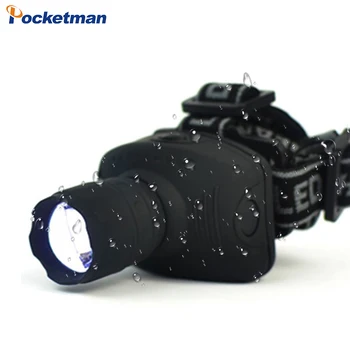 8000LM Faruri LED cu Zoom 3 Moduri de Faruri rezistent la apa Lanterna de Cap Cap Lanterna Camping Lampă de Cap