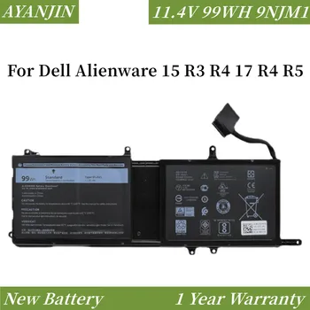9NJM1 11.4 V 99WH Baterie Laptop Pentru Dell Alienware 15 R3 R4 17 R4 R5 Serie de Notebook-uri P31E P69F 44T2R HF250 MG2YH