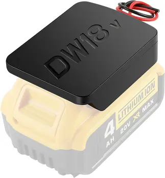 Adaptor baterie pentru DeWALT 20v Max 18v dock conector de alimentare 12 Ecartament Sârmă Power Adapter Instrument de Accesorii