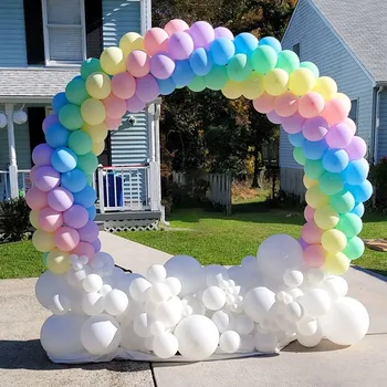 Balon Arc Inel DIY Fundal Titularul Cerc Ballon Coloana Stand de Bază Copil de Dus Ziua de naștere Petrecere de Nunta Decor cabină de Duș de Mireasă
