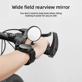 Bicicleta Pliabilă Încheietura Mâinii Oglinda Rotativ La 360°, Ciclism Încheietura Mâinii Retrovizoare Safety Bike Brațul Înapoi Oglindă Reflector Spate Accesorii Pentru Biciclete