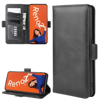 Cazul OPUS Reno 2 Portofel din Piele Flip Cover Epocă Magnet Telefon Caz Pentru OPPO Reno 2 Coque