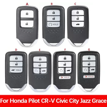 CN003136 Înlocuire Pilot Honda CR-V, Civic City Jazz Grace se Potrivesc Inteligent de Control de la Distanță Cheie de Masina 2/ 3/ 4/ 5 Butoanele de 433MHz KR5V2X