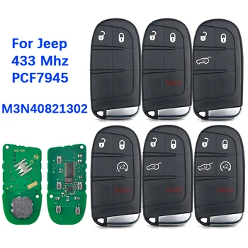 CN086042 Aftermarket 2/3/4/5 Butonul Smart Remote Key Fob Pentru Jeep Grand Cherokee 2013-2020 433MHz ID46 PCF7945 M3N40821302
