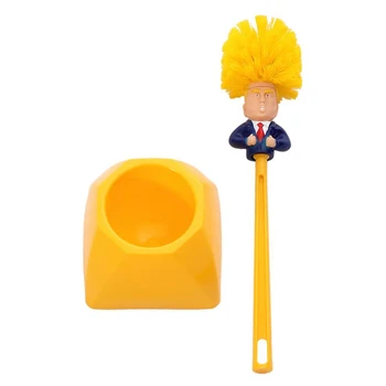 Creative Donald Trump Perie De Toaletă Consumabile Set Perie Wc Titularul De Hârtie Igienică Originale Baie Accesorii De Curățare Personit