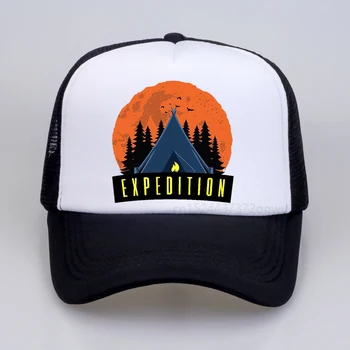 De vară în aer liber Camping bărbați Respirabil șapcă de camionagiu brand de Moda cool Unisex Noapte Expediție foc de Tabara Camping șapcă de Baseball
