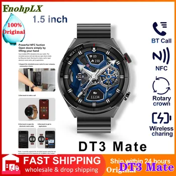 DT3 Pereche NFC Smart Watch pentru Barbati 1.5