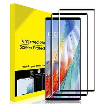 Ecran Protector de Sticlă Pentru LG Aripa Catifea 3D Curbat Ecran Protector Full Cover Pentru LG Aripa LG Catifea Amprente Deblocare Sticlă