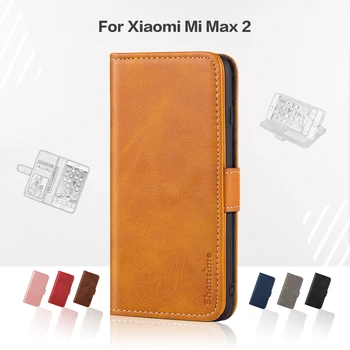Flip Cover Pentru Xiaomi Mi Max 2 Caz De Afaceri Din Piele De Lux Cu Magnet Portofel Caz Pentru Xiaomi Mi Max 2 Capacul Telefonului