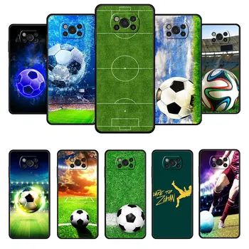 Fotbal Minge de Fotbal Celular Coque Pentru Xiaomi POCO 9T F4 GT KM 11 lite X4 11T M3 F3 10T X3 NFC M4 Pro 5G Coajă de Telefon